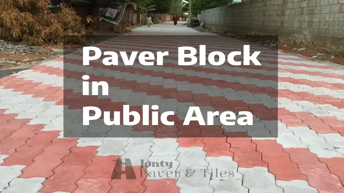 Paver Block in Public Area Utilization