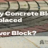 why concrete block replaced by paver block